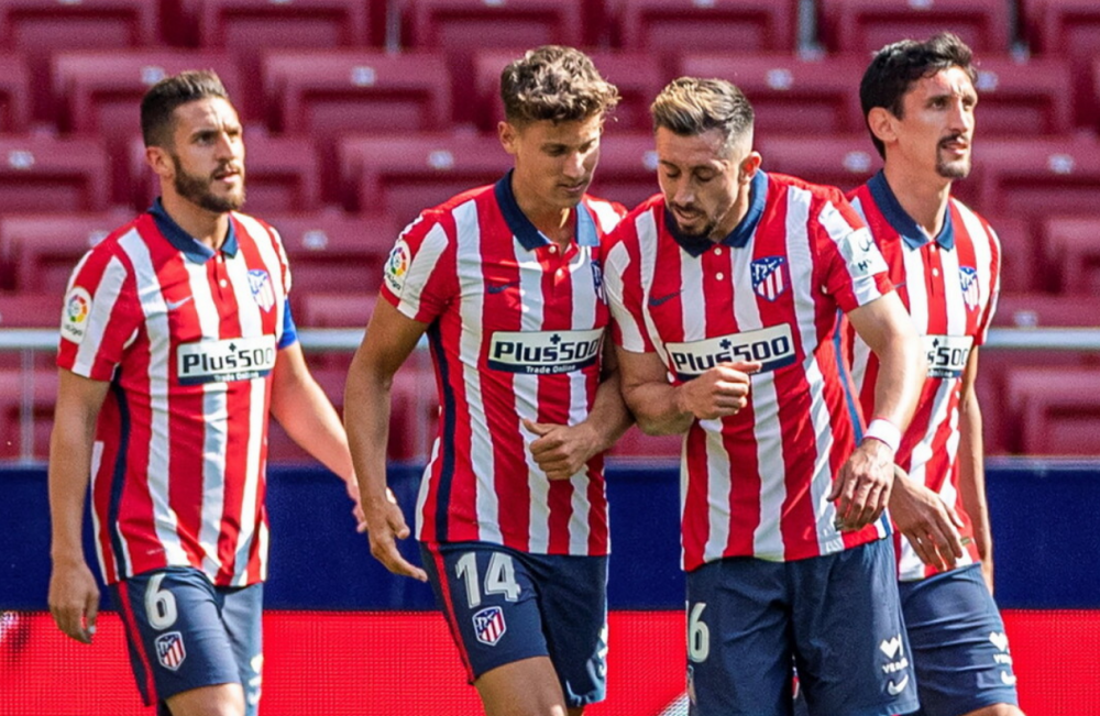  马德里竞技顽强逼平领头羊，展现铁血精神  