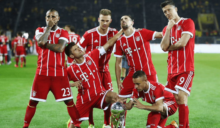  德甲霸主拜仁连胜，卫冕之路势不可挡  